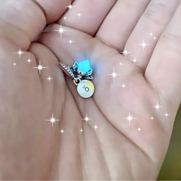 NWOT Glow-in-the-dark Firefly Dangle Charm Fit Pandora - Picture 5 of 12